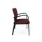 Lesro Newport 2 Seat Tandem Seating Metal Frame No Center Arms, Black, RF Nebbiolo Upholstery NP1501 - alternate 2
